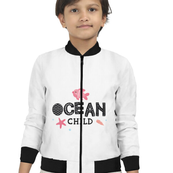AOP Kids Bomber Jacket