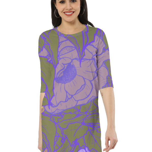 AOP T-Shirt Dress