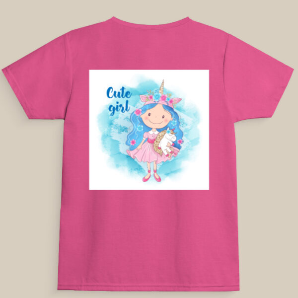 Girl's Crew Neck T-Shirt