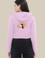 Female Cropped Hoodie - Image 3